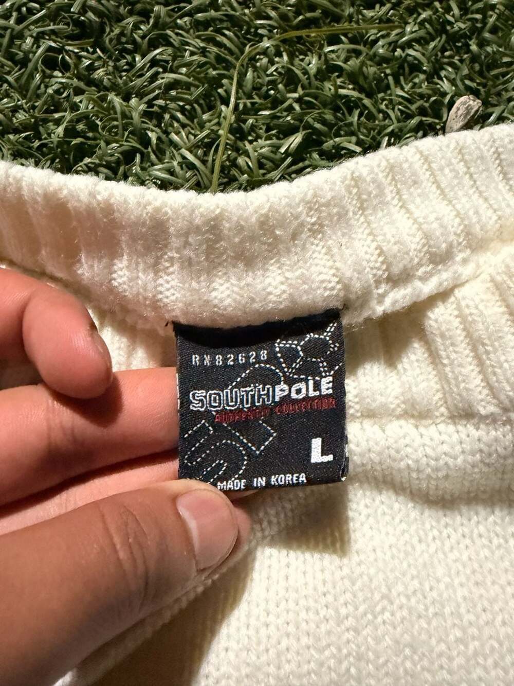 Vintage Southpole Striped Crewneck Sweater